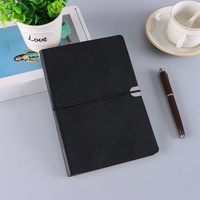 Carnet A5 personnalisé avec sangle, idéal pour les ventes transfrontalières, les étudiants, les entreprises, les réunions, impression de logo, autres matériaux, modèle RXHA0023
