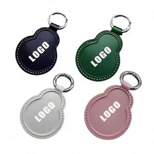 Regalos Empresariales Premium, Llavero de Cuero con Logotipo Personalizado Grabado con Láser, Llavero de Cuero PU de Color Sólido - Product Image 5