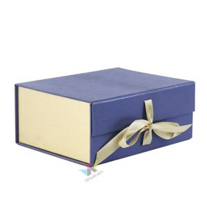 Boîte en papier carrée et rectangulaire écologique Crown Win avec gaufrage, conception personnalisée, emballage cadeau pour thé/vin, recyclée - Product Image 5