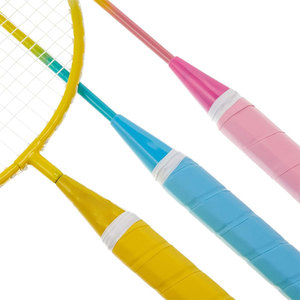 ชุดแบดมินตัน JIAHANG สำหรับพ่อแม่ลูก สนุกสุดมันส์ โครงสร้างเหล็กอัลลอยด์ ไม้แบดมินตัน<span class=keywords><strong>สาย</strong></span>ซอฟท์กัต ด้ามจับ PU พร้อมกระเป๋า สำหรับกีฬาครอบครัว - Product Image 4