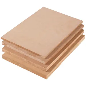 工厂制造商用于橱柜和装饰的中密度纤维板原始中密度纤维板