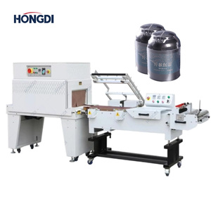 Fully Automatic Heat <b>Shrink</b> Packaging Machine for <b>Plastic</b> Cartons Food Bottles L-Bar Sealing System - Product Image 2