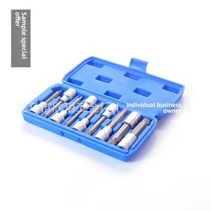 Lot de clés à douilles professionnelles pour l'assurance automobile, avec étui en plastique, outils de quincaillerie, tailles grande, moyenne, petite, en promotion - Product Image 5