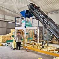 Vente chaude Sac à ouverture libre pour pesage automatique de 2-50 kg de céréales, granulés, engrais, détergent en poudre, sel, granulés de bois