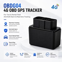 Traceur GPS OBD 4G OBDG04 pour taxi et flotte de location