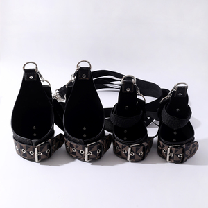 SM encuadernado esposas tobillo puños correas anillos colgantes puertas y ventanas encuadernación <span class=keywords><strong>de</strong></span> lujo pareja <span class=keywords><strong>castigo</strong></span> entrenamiento juguetes sexuales - Product Image 3