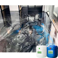 Pintura Epóxica Autonivelante para Pisos de Alta Resistencia a Base de Agua, Pintura Epóxica para Dormitorios