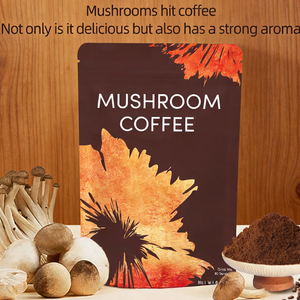 Caffè Istantaneo 6 in 1 ai Funghi con Estratti di Criniera di Leone e Reishi, Grado Alimentare, Confezione da 180g - Product Image 3