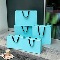 Sac de shopping réutilisable écologique en papier kraft de luxe avec logo personnalisé |   Emballage de vêtements imprimés haut de gamme, sac à main, boutique artisanale