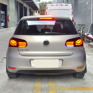 Vw गोल्फ 6 mk6 2010-2012 कार टेल लैंप असेंबली ने नए डिजाइन के नेतृत्व वाले ऑटो ड्रैगन स्केल टेललाइट संशोधन सामान 6000k - Product Image 5