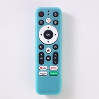 Coque de protection en silicone antidérapante et lumineuse pour télécommande Android Box TV G7PRO