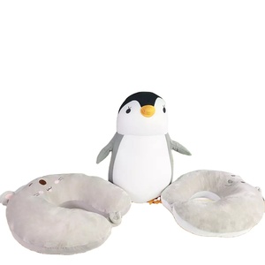 Almohada de descanso de cuello de algodón pp para niños, almohada decorativa de viaje para tren y avión - Product Image 5
