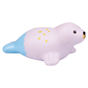 Pu Foam Cartoon Seal <b>Squishy</b> Toy 2 To 4 Years Unisex Fidget Toy - Product Image 4