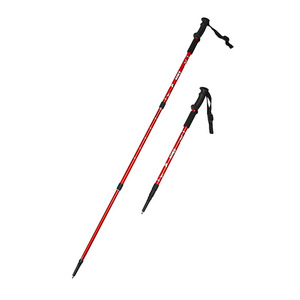 Bastones de Senderismo Cleye de Aleación de Aluminio de 3 Secciones con Amortiguación de Impactos, Mango en T, Bastones de Trekking, Bastones de Montañismo - Product Image 3