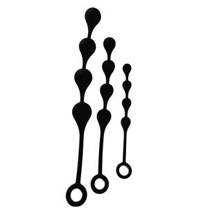 Hoge Kwaliteit Siliconen Anale Ballen Zware Butt Plug Seksspeeltjes Voor Anale <span class=keywords><strong>Sex</strong></span> Butt Plug Waterdrop Anale Ballen 60Mm Xxl - Product Image 3