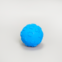 Vente directe d'usine, jouet interactif classique pour chiens avec motif de patte, balle à mâcher pour l'auto-entretenissement et soulager l'ennui