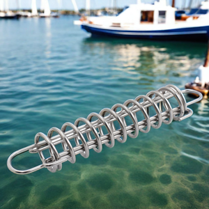 स्टेनलेस स्टील शॉक एब्जॉर्बिंग डॉक लाइन स्प्रिंग मरीन हार्डवेयर बोट एंकर मूरिंग डैम्पर स्नबर - Product Image 1