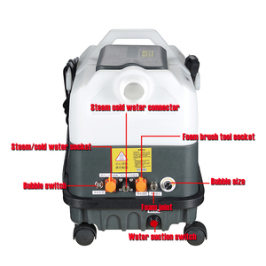 Limpiador a Vapor Multifunción, Limpiador Profesional para Sofás, Hoteles, <span class=keywords><strong>Cortinas</strong></span>, Alfombras, Autos y Cocina - Product Image 3