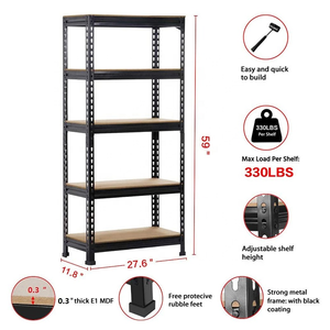 Kim Loại hệ thống lưu trữ boltless kệ đơn vị đa TẦNG XẾP CHỒNG siêu thị hiển thị - Product Image 4