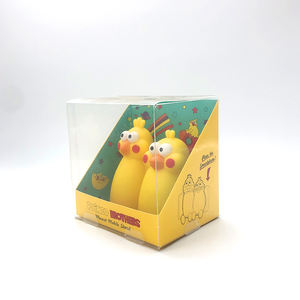 Usine En Gros Transparent PET Boîte Pliable Suspendue Logo Imprimé Personnalisé PVC Emballage Cadeau Boîte En Plastique - Product Image 2