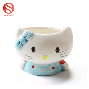 Jardin fleur planteur pot décoratif bande dessinée Bonjour Kitty pas cher en céramique pots succulents - Product Image 3