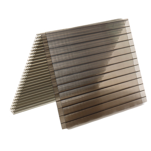 Lámina de <span class=keywords><strong>Policarbonato</strong></span> PC de 5mm, Resistente a la Intemperie y a los Rayos UV, Color Marrón Panal de Abeja, Panel Duradero para Cortar, para Pérgola de Jardín, Techo de Sombra para Exteriores - Product Image 2