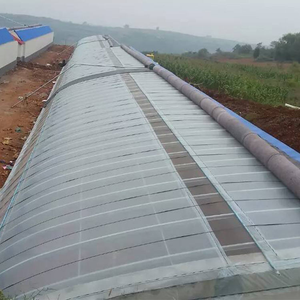 Serre agricole à faible coût à simple portée pour l'hivernage des plantes, mur en briques, isolation, structure de serre - Product Image 2