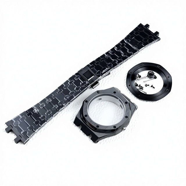 Popular for  41mm Stainless Steel Case Strap Watch Accessories Sapphire Modified Nh35 for Foreign Trade