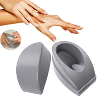 Boîte de rangement professionnelle pour nail art, en plastique, portable, écologique, pour poudre, étui pour poudre à ongles, plateau pour manucure française