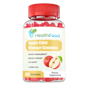 Wholesale Custom Apple Cider Vinegar <b>Gummies</b> <b>Gummies</b> <b>Candy</b> Helps Manage Weight Support Metabolic Function - Product Image 1