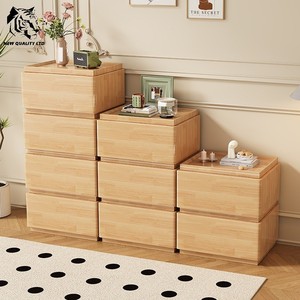 Fábrica de muebles, mejor precio, personalizable, gran stock, envío inmediato, nuevo diseño, cómoda de almacenamiento, muebles para el hogar, gabinete de madera con cajones - Product Image 1