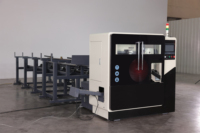 Máquina de sierra circular de corte de metal completamente automática CNC