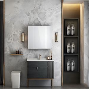 Estante de Pared EX645 de Acero Inoxidable con Acabado Espejo, Impermeable, Estilo Art Deco, para Hoteles y Espacios Comerciales - Product Image 5