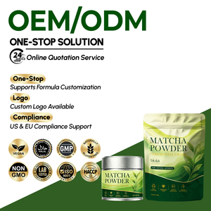 OEM/ODM, Matcha Latte en Polvo Orgánico con Certificación EU&NOP, Grado Ceremonial, Té Verde en Polvo para Bajar de Peso, Matcha Latte, 100g/Bolsas, NSF Halal - Product Image 2