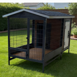 <span class=keywords><strong>Casa</strong></span> Plegable para Mascotas <span class=keywords><strong>con</strong></span> Marco de Aluminio - Diseño Moderno para Patios y Animales Pequeños - Product Image 4