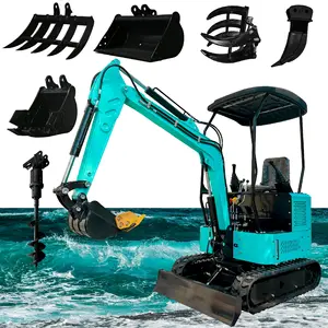 Factory wholesale price Manufacturing Plant Applicable Industries Hydraulic mini excavator