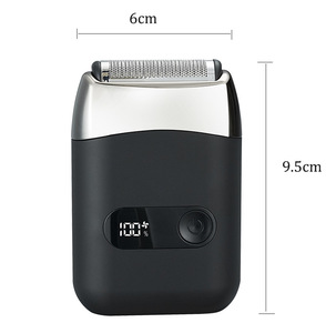 Afeitadora Eléctrica de Lámina Única, Máquina Cortapelos con Pantalla LED, Recortadora de Barba Recargable para Hombres - Product Image 6