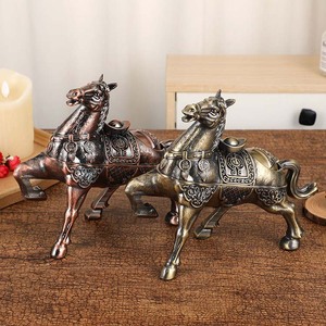 Cendrier en cuivre de style chinois classique, cendrier de luxe léger pour la décoration de la maison et du salon, artisanat de cendrier - Product Image 4