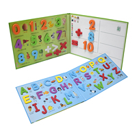 Libro de Rompecabezas Magnéticos de la Marca UCI para Niños con Pegatinas Reutilizables, Diseño Adorable para un Aprendizaje Divertido y Creativo, Modelo Nuevo