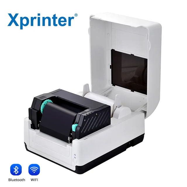 Xprinter XP-T451B 4 Inch Thermal Label Printer Hot Sale with USB & WiFi Connection Stock Available