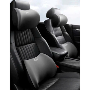 Juego de Almohada Cervical y Cojín Lumbar para Auto OEM ODM, Soporte Ergonómico de Espuma Viscoelástica para Conducir - Product Image 2