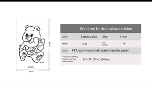 Nuovi Adesivi per Tatuaggi Temporanei Senza Acqua con Disegni di Farfalle e <span class=keywords><strong>Serpenti</strong></span> per Uomini e Donne, Impermeabili, Resistenti al Sudore e di Lunga Durata - Product Image 6