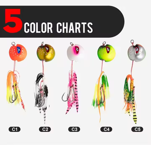GS HOT OEM 60g-200g Inchiku Madai Slider <span class=keywords><strong>Jig</strong></span> Lure Snapper <span class=keywords><strong>Tai</strong></span> Kabura Sliding Slow <span class=keywords><strong>Jig</strong></span> with Rubber Tail Skirt Assist Hook - Product Image 3