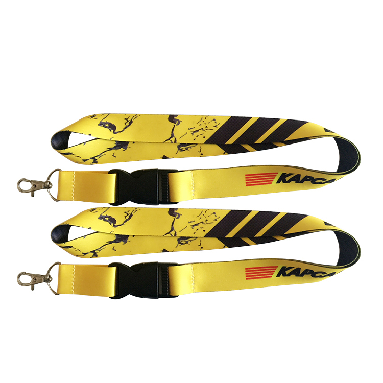 Factory Custom Keychain Lanyard With logo Printing Custom Ribbon Image 5