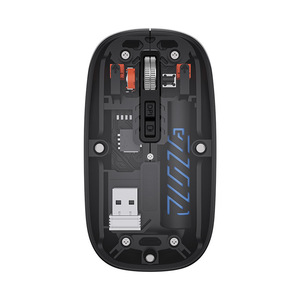 Meilleures ventes Mini <span class=keywords><strong>souris</strong></span> <span class=keywords><strong>sans</strong></span> <span class=keywords><strong>fil</strong></span> transparente rechargeable avec accélération 10G pour le bureau et les joueurs - Product Image 2