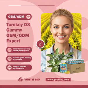 Complément alimentaire écologique en gommes à la vitamine D3 pour maintenir des dents fortes chez les personnes des régions haute latitudes, dose quotidienne 400 UI - Product Image 4