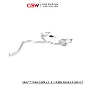 Tuyaux d'échappement Catback à montage facile et précis avec contrôle à distance des vannes électroniques pour Toyota Camry Hybrid 2.5 - Product Image 3