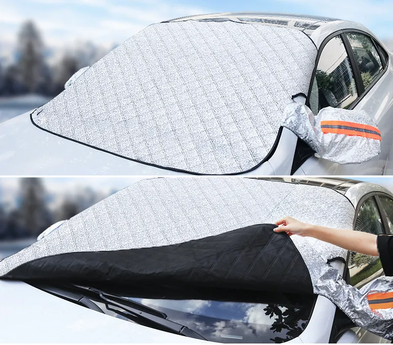 Car Snow Block Front Windshield Cover Anti-Frost Anti-Freeze