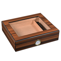 Hộp Xì Gà Bằng Gỗ Sơn Humidor Backwood Cigars Thuốc Lá Tùy Chỉnh Sang Trọng Độ Ẩm Hộp Xì Gà