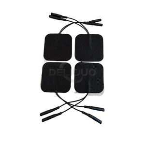 Bantalan <span class=keywords><strong>Tens</strong></span> 5cm x 5cm elektroda pemakaian ulang elektroda tanpa tenunan mesin pijat <span class=keywords><strong>Tens</strong></span> perangkat elektronik elektroda berperekat puluhan - Product Image 1